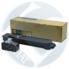 Тонер-картридж Kyocera ECOSYS M8124 (China) TK-8118 (6k) Cyan БУЛАТ s-Line