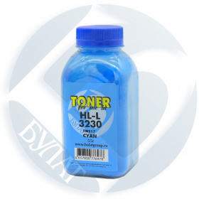 Тонер Brother HL-L3230 банка 55г TN217 Cyan БУЛАТ