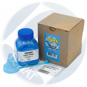 Заправочный комплект Sindoh C300/P300 P300T6KC-W тонер/чип Cyan (6.7k) БУЛАТ