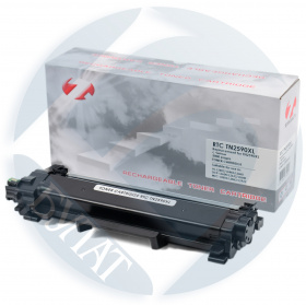 Тонер-картридж Brother HL-L2402/MFC-L2862 TN2590XL (3k). (с чипом) 7Q
